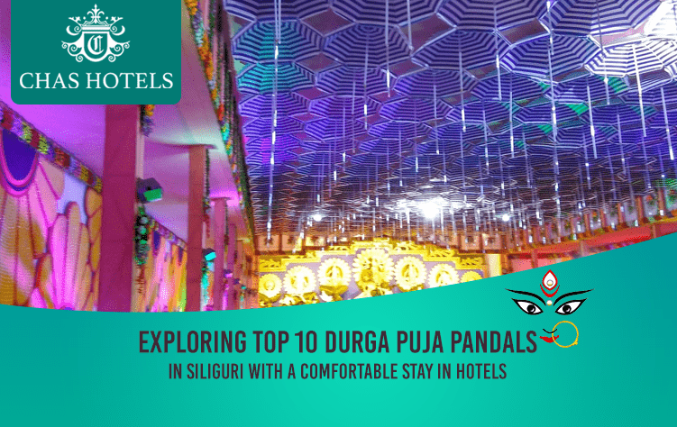 Exploring Top 10 Durga Puja Pandals in Siliguri with a comfortable stay in Hotels