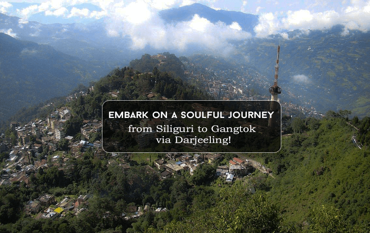 Embark on a soulful journey from Siliguri to Gangtok via Darjeeling!